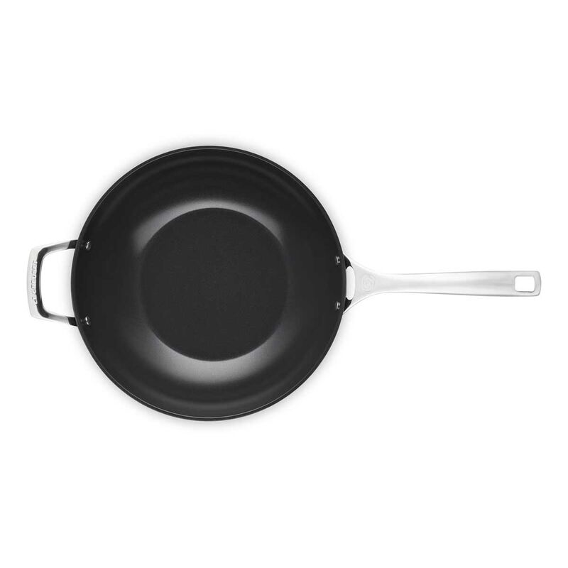 Le Creuset Non-Stick Ceramic Stir-Fry Wok 30cm image number 2
